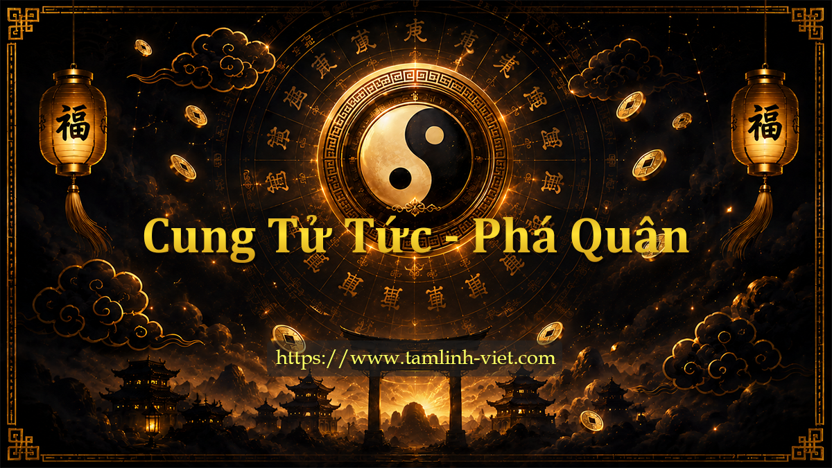 Sao Phá Quân ở cung Tử Tức có ý nghĩa gì?