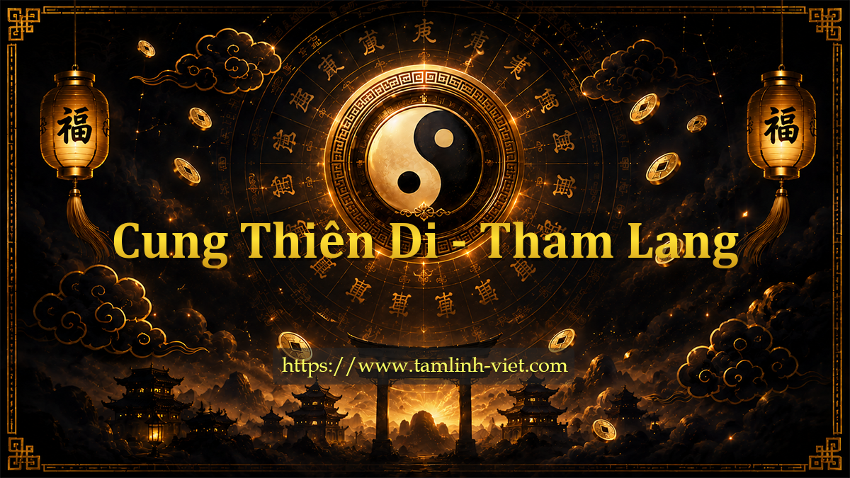 Sao Tham Lang ở cung Thiên Di có ý nghĩa gì?