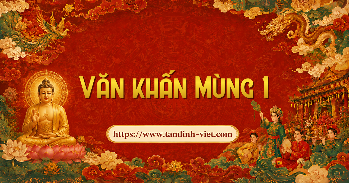 Văn khấn mùng 1 hàng tháng tại gia đầy đủ và chuẩn nhất
