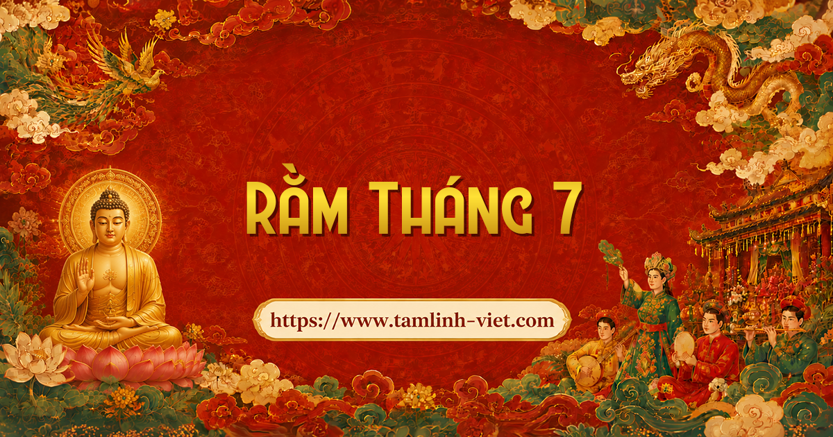 Văn khấn cúng Rằm tháng 7 Trung Nguyên tại gia đầy đủ và chuẩn nhất